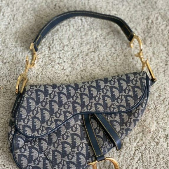 Vintage Dior Saddle Bag - Picture 4 of 8